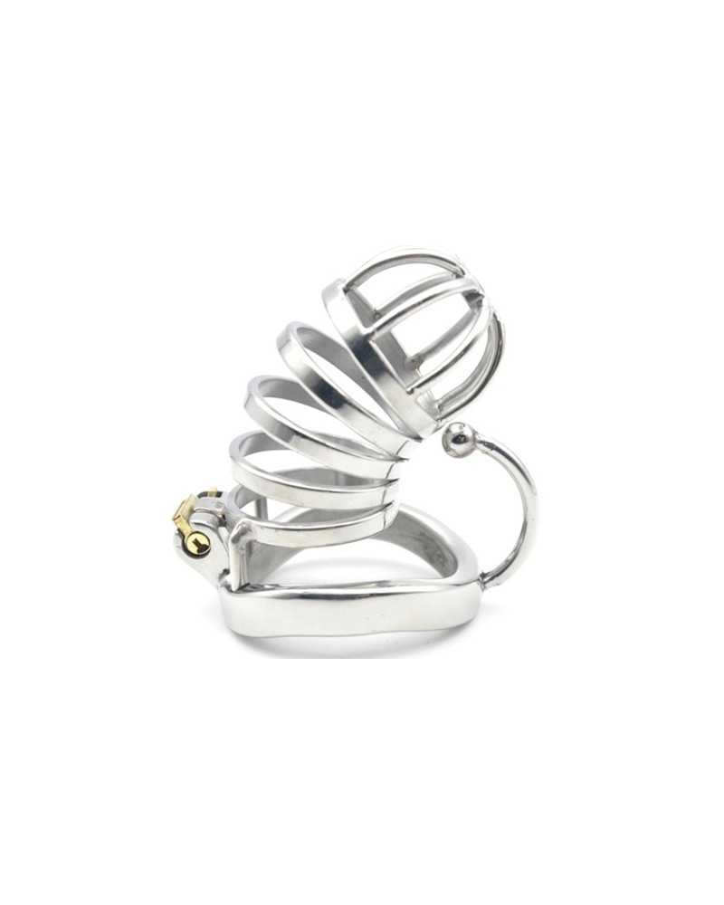 Cage De Chasteté Métal Spike Cock - Taille Au Choix - Sextoy Pour Homme