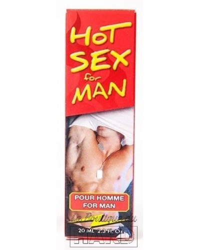 Aphrodisiaque HOT SEX MAN 20mL pas cher