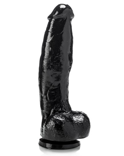 Dildo DP1018V 19 x 6cm Noir pas cher