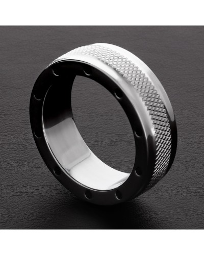 Cockring Cool and Knurl 15mm Taille 50 mm
