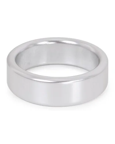 Cockring en aluminium Circle 15mm Argente Taille 45 mm