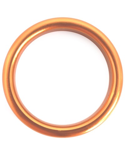 Cockring en aluminium Circle 15mm Dore Taille 45 mm