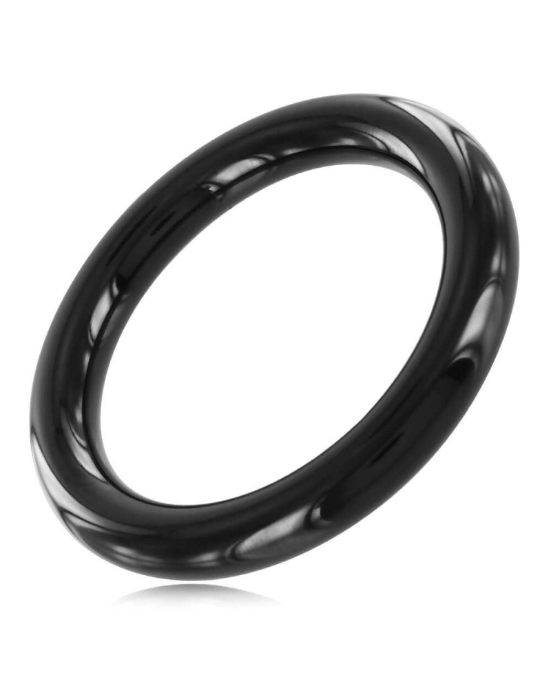 Cockring fin Steel 8mm Noir Taille 50 mm