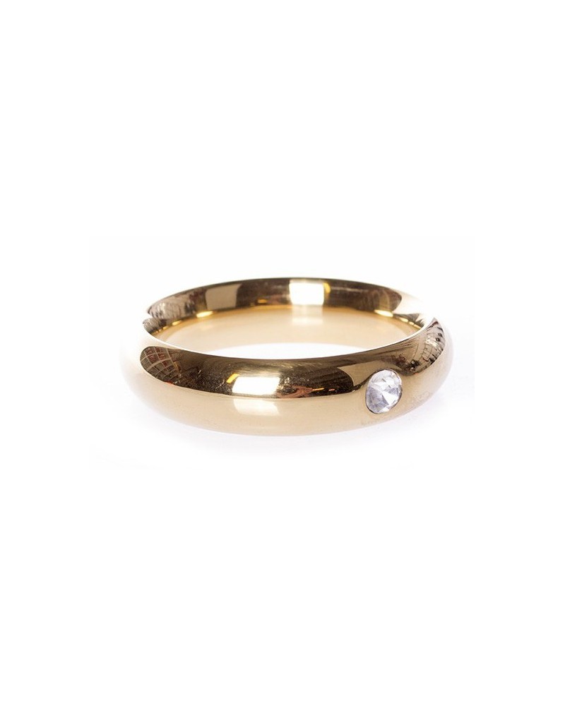 Cockring Round Gold Taille 50 mm