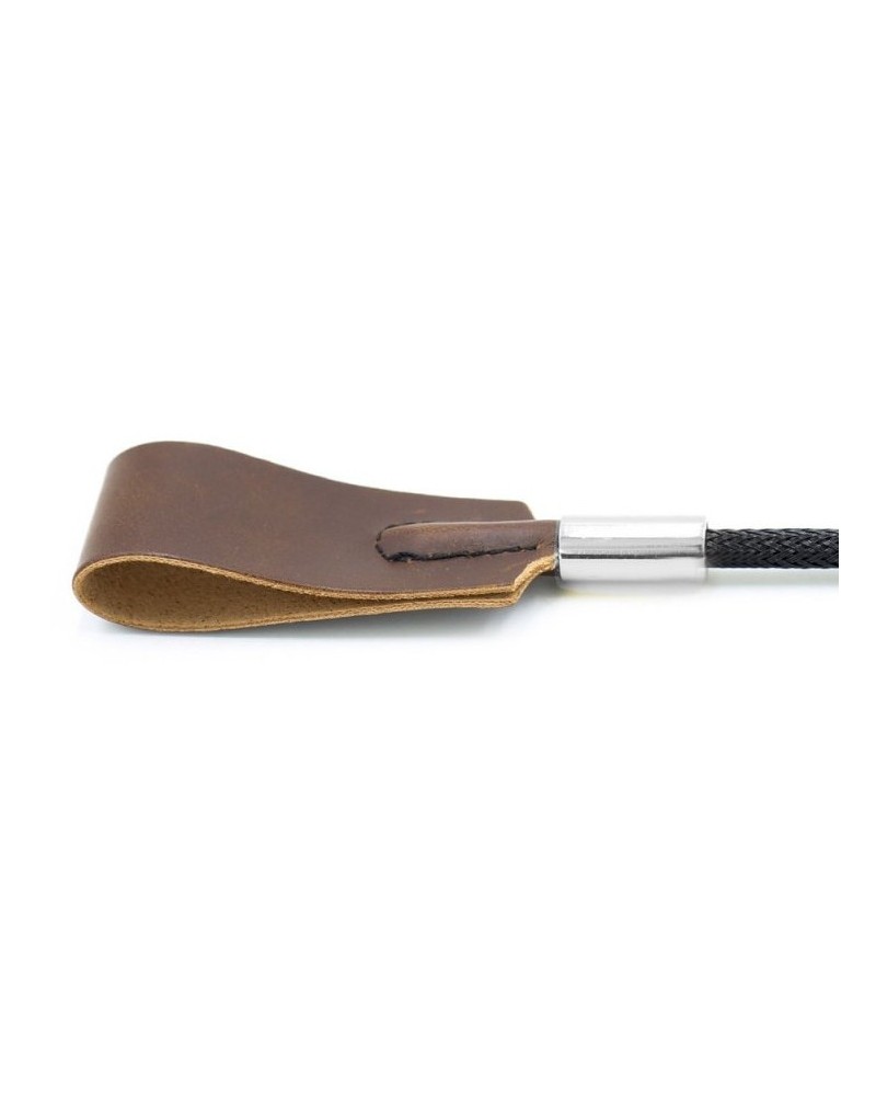 LOCKISH Cravache d'équitation en cuir avec poignée antidérapante en gel, 45 cm 30 cm LOCKISH Cravache d'équitation en cuir avec poignée antidérapante en gel, 45 cm 30 cm