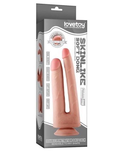 Double Gode SkinLike 18 x 3.5 cm