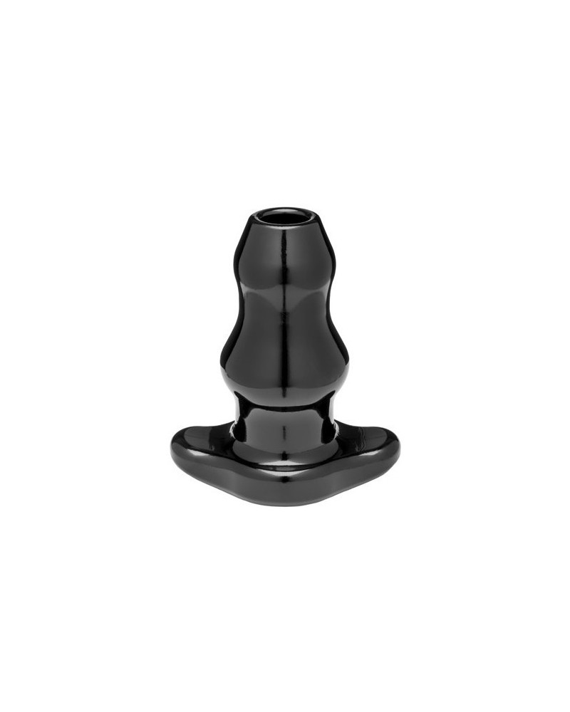 Double Tunnel Plug Noir Extra-Large 14 x 8.3 cm pas cher