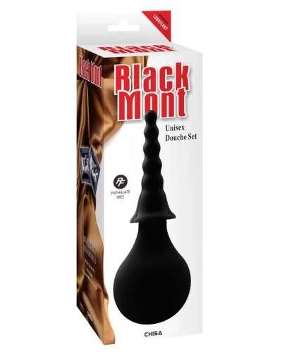 Douche anale Black Mont 2 embouts pas cher