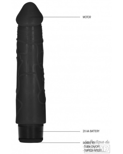 Gode vibrant Dildo Vibe Thick 17 x 4.2cm Noir