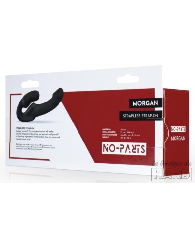 Gode-ceinture sans harnais Morgan 12 x 4cm