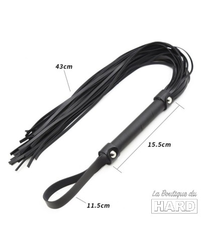 Martinet long Mega Flog 63cm Noir