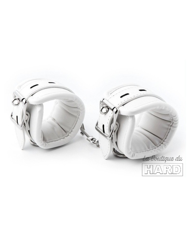 Menottes de poignets Cuff Bomb Blanches