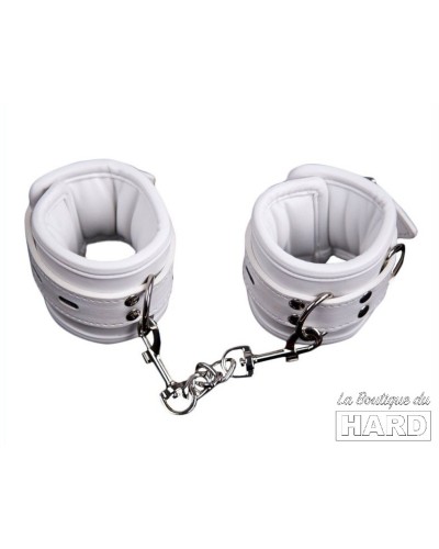 Menottes de poignets Cuff Bomb Blanches