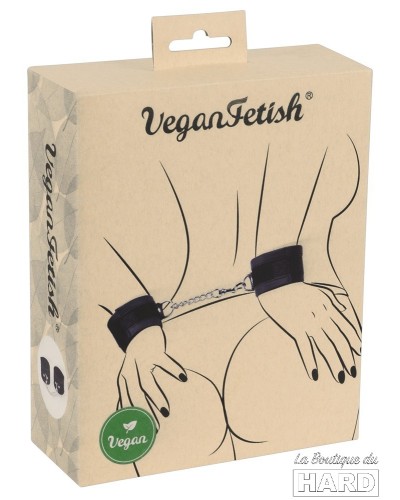 Menottes de poignets Vegan Fetish