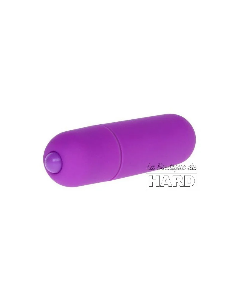 Mini Vibro 10 fonctions 6cm Violet