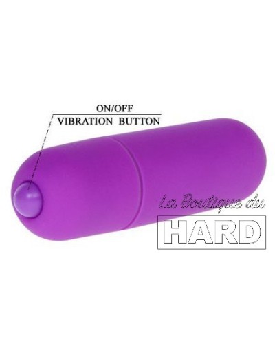 Mini Vibro 10 fonctions 6cm Violet