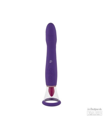 Stimulateur de clitoris et point G Pleasure Pump 26cm
