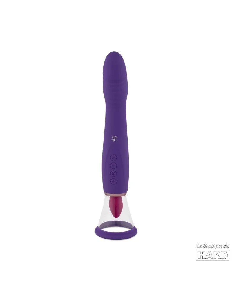 Stimulateur de clitoris et point G Pleasure Pump 26cm