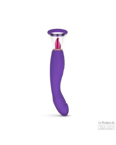 Stimulateur de clitoris et point G Pleasure Pump 26cm