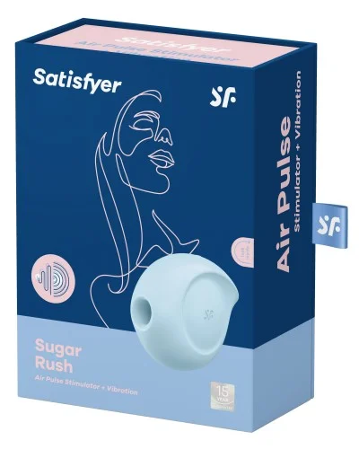 Stimulateur de clitoris Sugar Rush Satisfyer Bleu