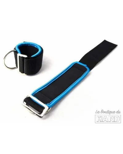 Attaches NEoprene Noir-Bleu pas cher