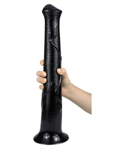 Gode Big Horse 38 x 6cm Noir pas cher