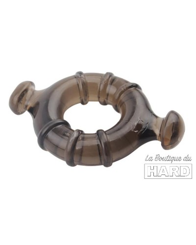 Lot de 4 cockrings Rudder Noirs pas cher