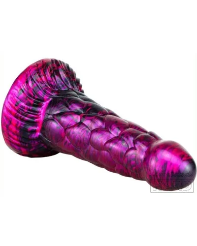 Gode Fantasy Cyrix 15.5 x 6cm Violet-Noir pas cher