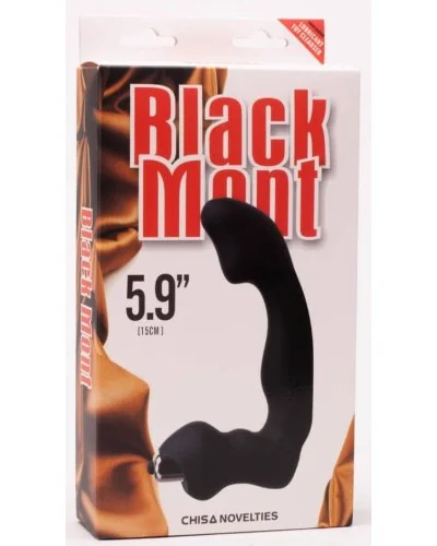 Stimulateur de prostate vibrant Avatar Black Mont 15 x 4.3cm pas cher