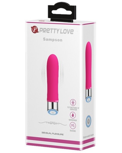 Vibro Sampson 12 x 2.7 cm Rose pas cher