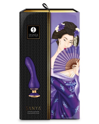 Stimulateur intime Shunga Sanya Violet pas cher