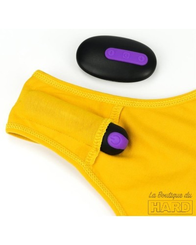 Thong avec vibro Vibe Panties M pas cher