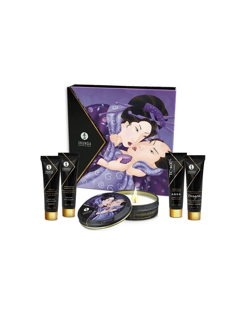 Kit secret de Geisha Shunga Fruits exotiques  pas cher