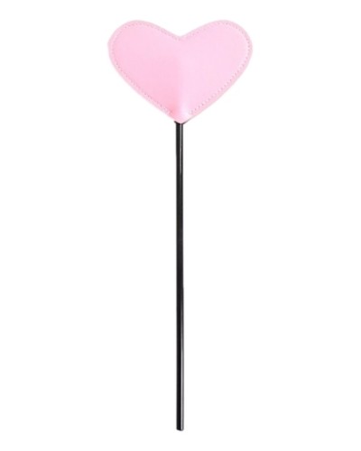 Mini Cravache Heartin 33cm Rose  pas cher