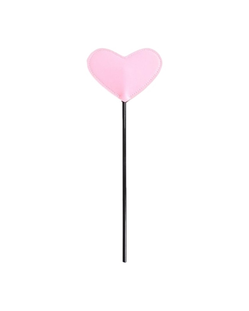 Mini Cravache Heartin 33cm Rose  pas cher