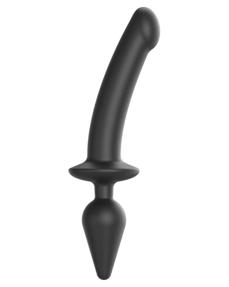 Plug Dildo Switch Strap-On-Me XXL 18 x 4cm Noir  pas cher