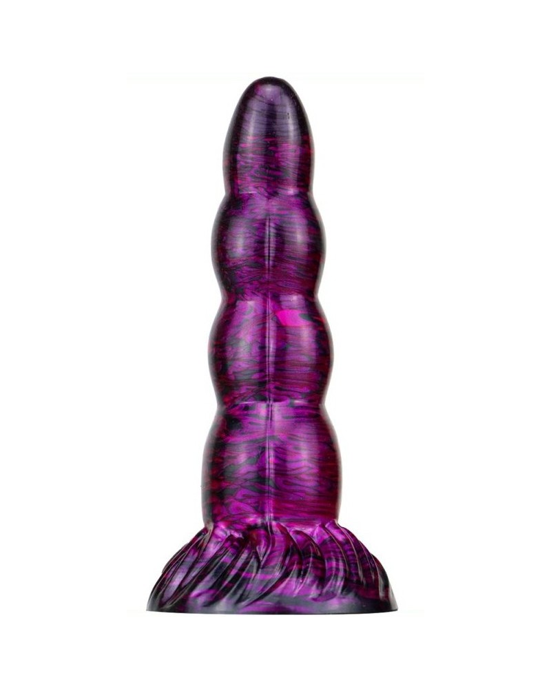 Gode Fantasy Scopio 17 x 5cm Violet-Noir  pas cher