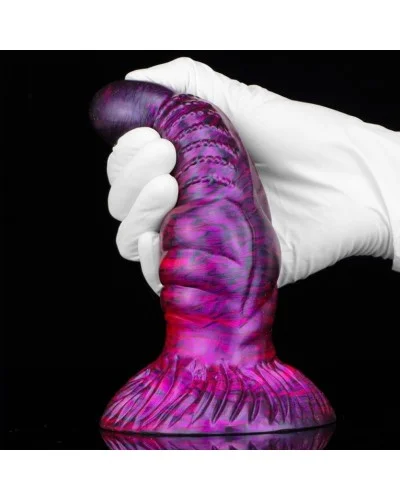 Gode Fantasy Nirp 15 x 5.3cm Violet-Noir  pas cher