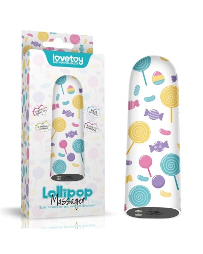 Mini Vibro Lollipop LoveToy 10 Vibrations