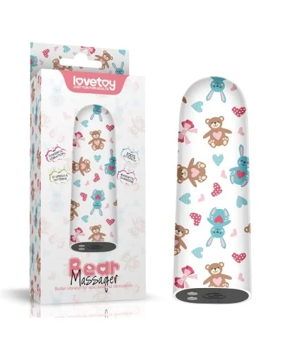 Mini Vibro Bear LoveToy 10 Vibrations