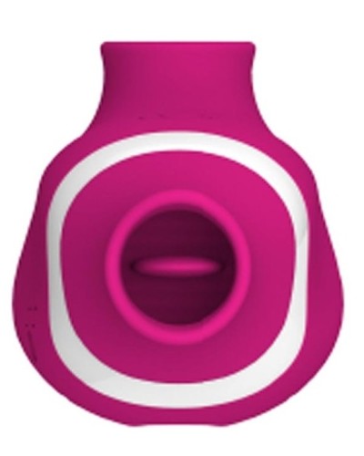 Stimulateur de clitoris Tongue Clit Rose