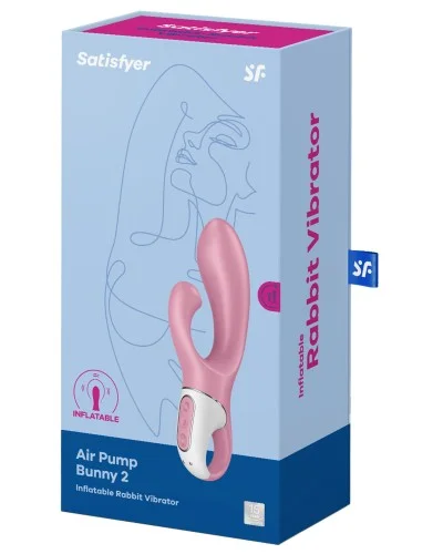 Vibro Rabbit gonflable Air Pump Bunny 2 Satisfyer