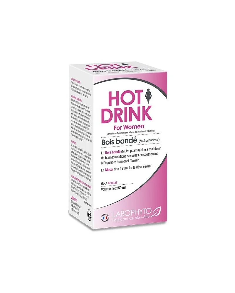 HOT DRINK Femme Bois BandE - 250 ml pas cher