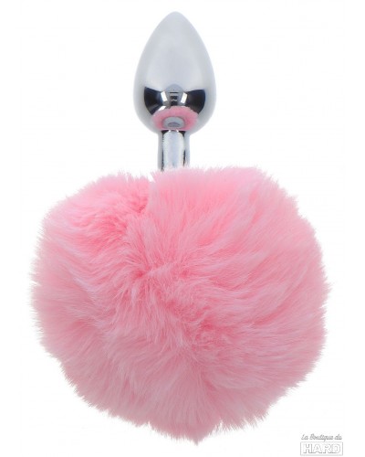 Plug Pompom 6 x 2.7cm Rose