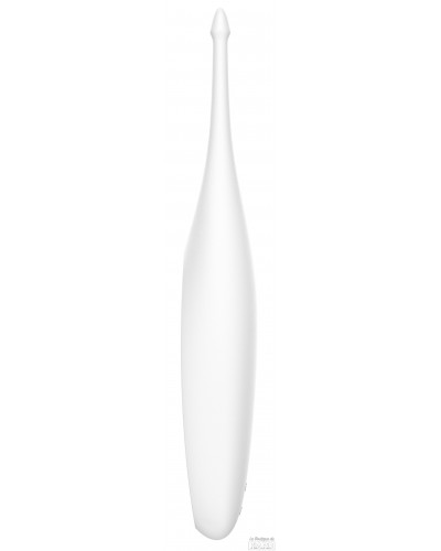 Stimulateur Twirling Fun Satisfyer 17cm Blanc sur la Boutique du Hard