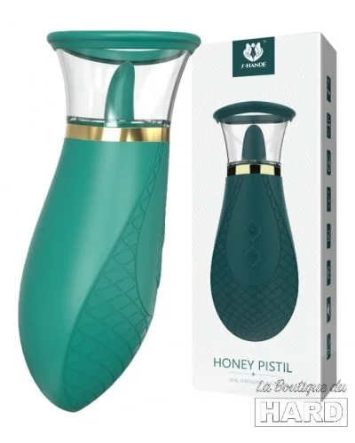 Stimulateur Aspiration Honey Pistil Vert sur la Boutique du Hard