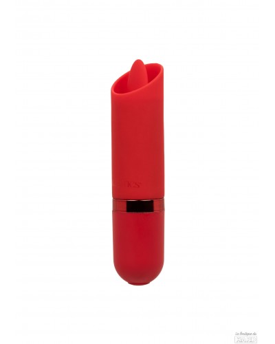 Stimulateur de clitoris avec langue Kyst Flicker Rouge sur la Boutique du Hard