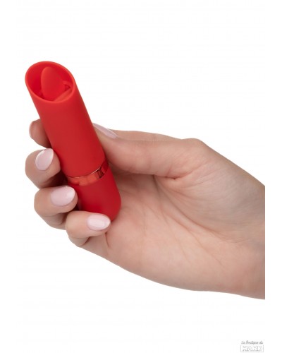 Stimulateur de clitoris avec langue Kyst Flicker Rouge sur la Boutique du Hard