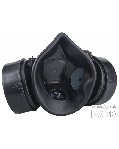 Masque Respirateur Double Duo Breath Noir sur la Boutique du Hard