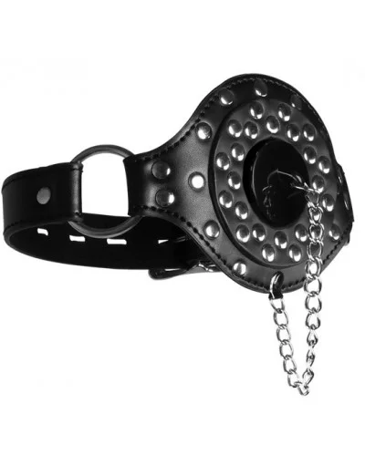 Bâillon Open Stopper 35mm Noir sur la Boutique du Hard